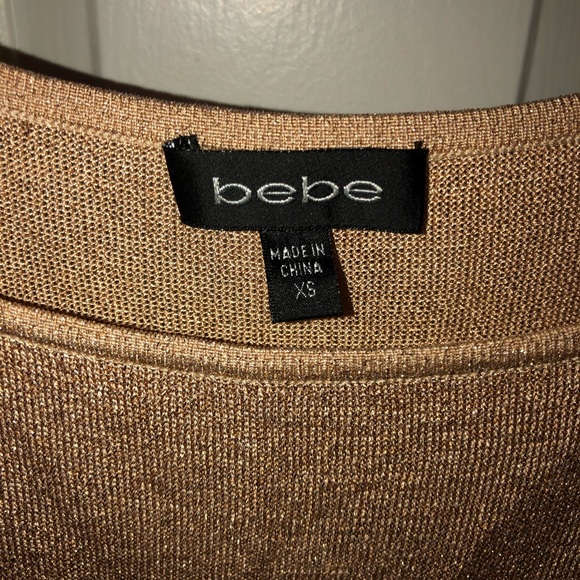 Beautiful gold off the shoulder top - Picture 2 of 6